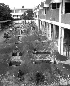 Excavating